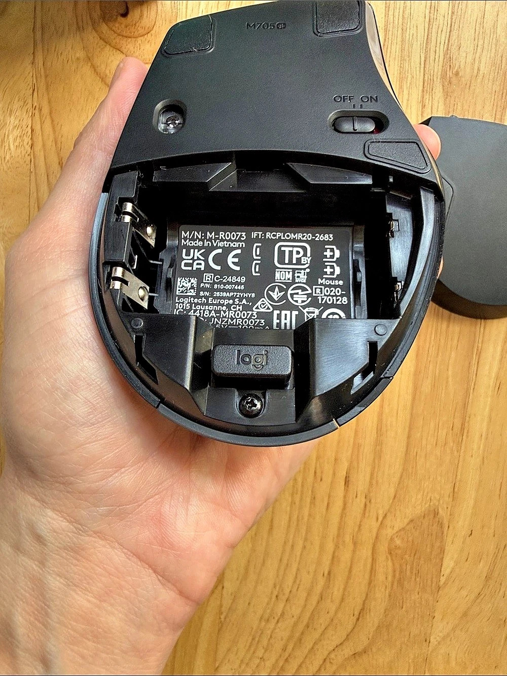 Logitech M705 Marathon Mouse - Picture 5 of 6